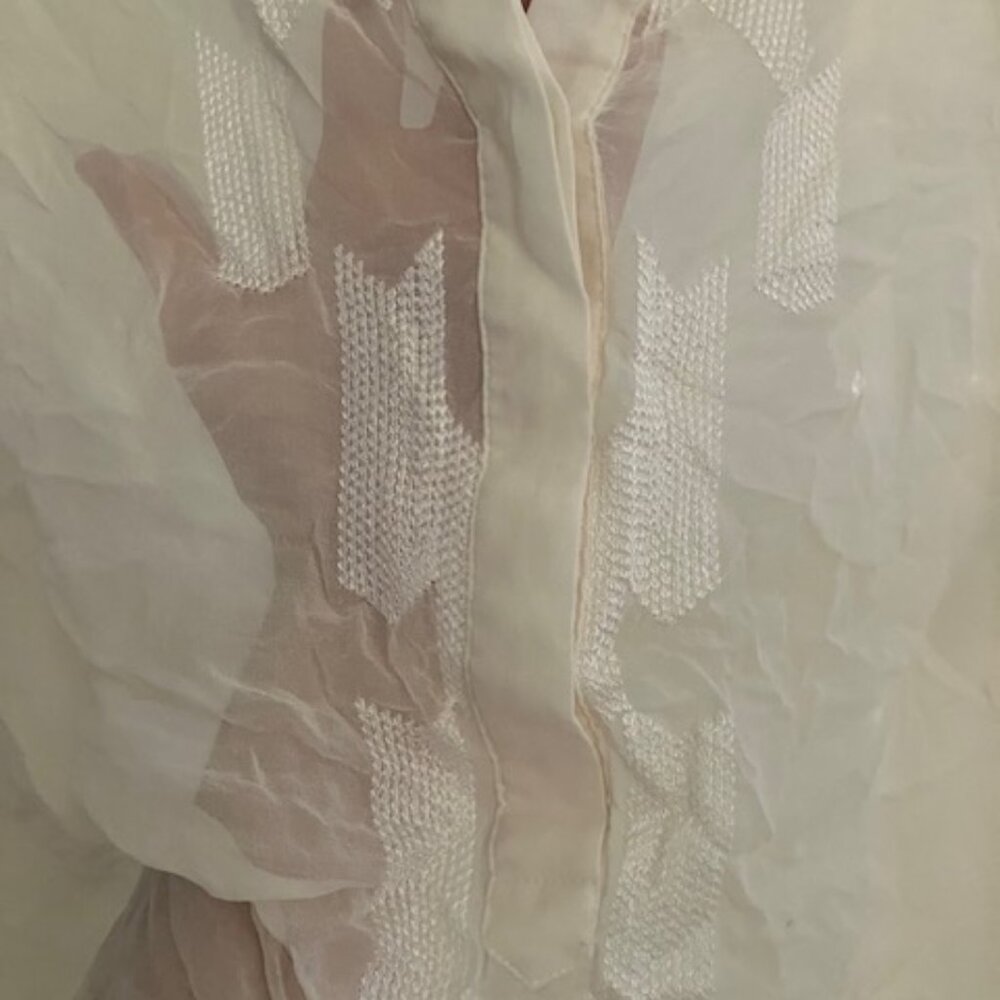 Sundance Silk Western Embroidered Shirt